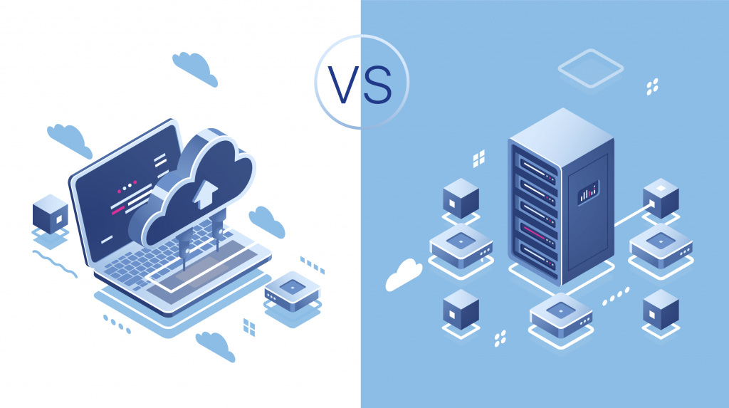 cloud computing vs on premise